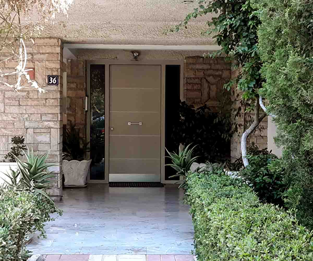Κενρτική είσοδος - Siamo - Πορτα θωρακισμένη εισόδου με κλειδαριά αυτόματου κλειδώματος